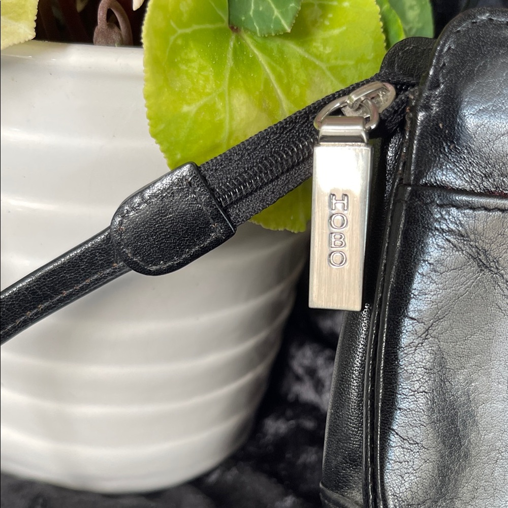 HOBO Black Leather Clutch - Picture 3 of 10